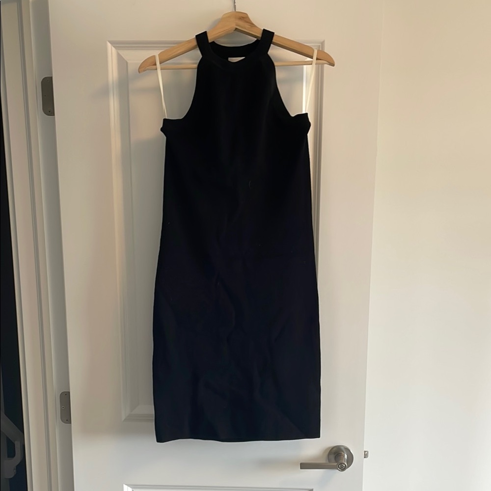 Wilfred Free Black Halter Dress